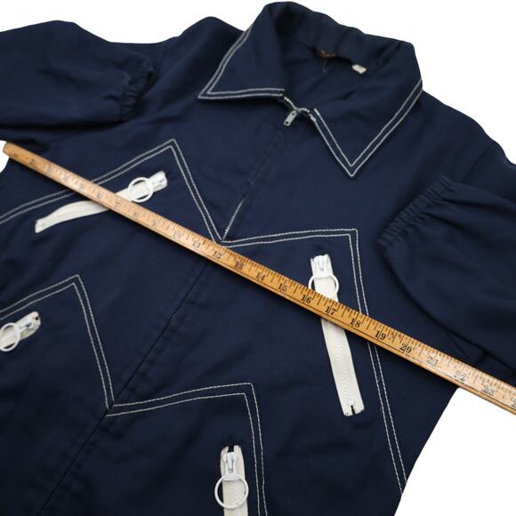 Vintage Sir Jac Multi Zipper Shirt Jacket - Picture 9 of 11